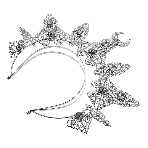 NOLITOY Multi Funktions Stirnband mit Krone für Partys Hochzeiten und Cosplay Leichtes und Dekoratives Haarband für Damen und Mädchen NOLITOY Multi Funktions Stirnband mit Krone für Partys Hochzeiten und Cosplay Leichtes und Dekoratives Haarband für Damen und Mädchen von NOLITOY