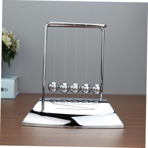 NOLITOY Newton Wippe Z förmiges Balance Ball Ornament aus Kinetische Schreibtischdekoration für Büro Wohnzimmer Lernspielzeug zur Physik und Energiebalance Kreatives Geschenk von NOLITOY