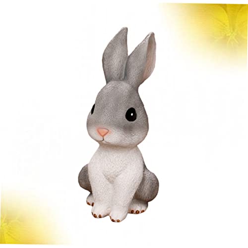 NOLITOY Niedliche Cartoon Hasen Deko Figur Langlebige Desktop Verzierung Kreatives Tiermotiv als Geburtstagsgeschenk für Stilvolle Wohnraumdekoration NOLITOY Niedliche Cartoon Hasen Deko Figur Langlebige Desktop Verzierung Kreatives Tiermotiv als Geburtstagsgeschenk für Stilvolle Wohnraumdekoration von NOLITOY