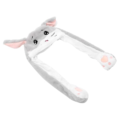 NOLITOY Niedliche Hamster mütze mit Beweglichen Ohren Plüsch hut für Erwachsene und Jugendliche Kreativer Hut mit Wackelnden Hamsterohren Lustiger Cartoon kopfschmuck Zufällige Farbe NOLITOY Niedliche Hamster mütze mit Beweglichen Ohren Plüsch hut für Erwachsene und Jugendliche Kreativer Hut mit Wackelnden Hamsterohren Lustiger Cartoon kopfschmuck Zufällige Farbe von NOLITOY