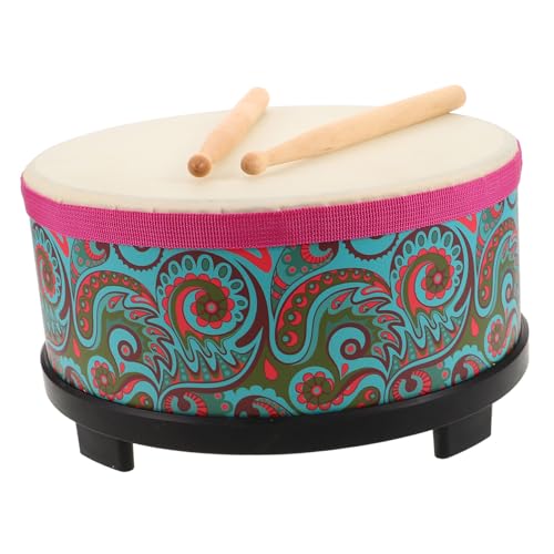 NOLITOY Orff Bodentrommel mit Blumenmuster Robustes Kinderschlaginstrument für Junge Mädchen und Kleinkinder Leichtes Musikspielzeug für Indoor Outdoor Rhythmus und Kreativitätstraining NOLITOY Orff Bodentrommel mit Blumenmuster Robustes Kinderschlaginstrument für Junge Mädchen und Kleinkinder Leichtes Musikspielzeug für Indoor Outdoor Rhythmus und Kreativitätstraining von NOLITOY