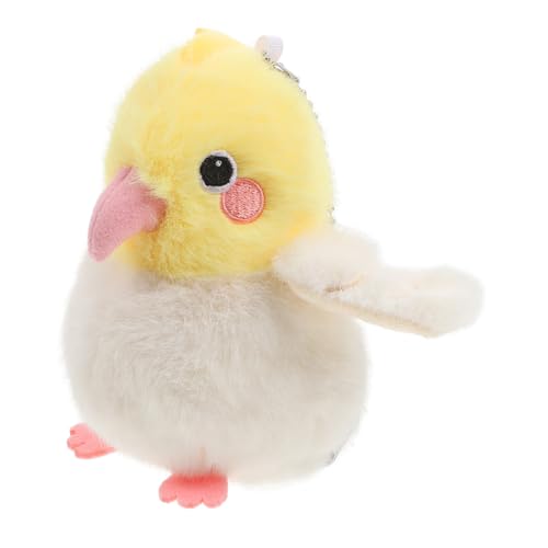 NOLITOY Papagei-Schlüsselanhänger süßer Plüsch Papagei Plüsch Vogel Stofftier Papagei Schlüsselanhänger Tier Schlüsselanhänger Tasche Charme für Handtaschen Papageienschlüsselkette NOLITOY Papagei-Schlüsselanhänger süßer Plüsch Papagei Plüsch Vogel Stofftier Papagei Schlüsselanhänger Tier Schlüsselanhänger Tasche Charme für Handtaschen Papageienschlüsselkette von NOLITOY