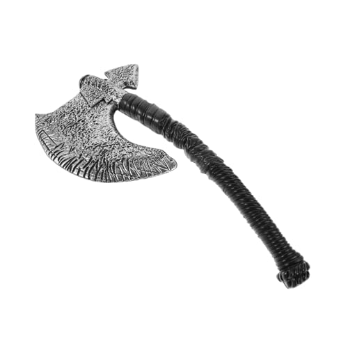 NOLITOY Piraten axt aus Kunststoff Leichtes für Mittelalterliche Kostüme Realistische Optik Langlebig und Sicher für Halloween Cosplay und Party Rollenspiele von NOLITOY