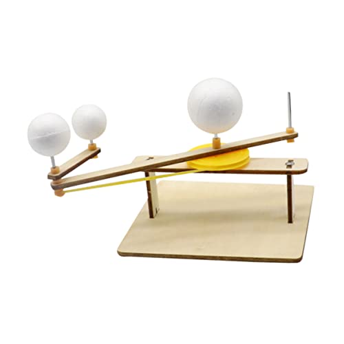 NOLITOY Planetenmodell Lehrmodell für Interaktives Sun Earth Moon Modell Bewegliches Sonnensystem für Bildungszwecke Erklärt Erdrotation und Mondumlaufbahn NOLITOY Planetenmodell Lehrmodell für Interaktives Sun Earth Moon Modell Bewegliches Sonnensystem für Bildungszwecke Erklärt Erdrotation und Mondumlaufbahn von NOLITOY