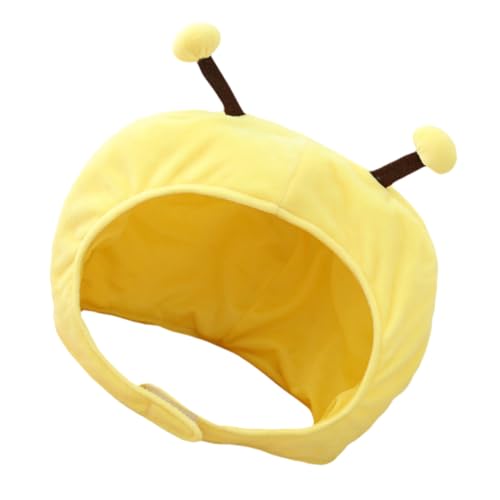 NOLITOY Plüsch Bienenkopf Hut Gelb Kuschelig Warm Party Kostüm Accessoire Weicher Tierhut Für Erwachsene Fasching Verkleidung NOLITOY Plüsch Bienenkopf Hut Gelb Kuschelig Warm Party Kostüm Accessoire Weicher Tierhut Für Erwachsene Fasching Verkleidung von NOLITOY