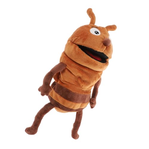 NOLITOY Plüsch Handpuppe aus Weichem Baumwollplüsch Interaktives Handspielzeug mit Beweglichem Mund für Fantasievolles Geschichtenerzählen und Eltern Junge Mädchen Spiele NOLITOY Plüsch Handpuppe aus Weichem Baumwollplüsch Interaktives Handspielzeug mit Beweglichem Mund für Fantasievolles Geschichtenerzählen und Eltern Junge Mädchen Spiele von NOLITOY