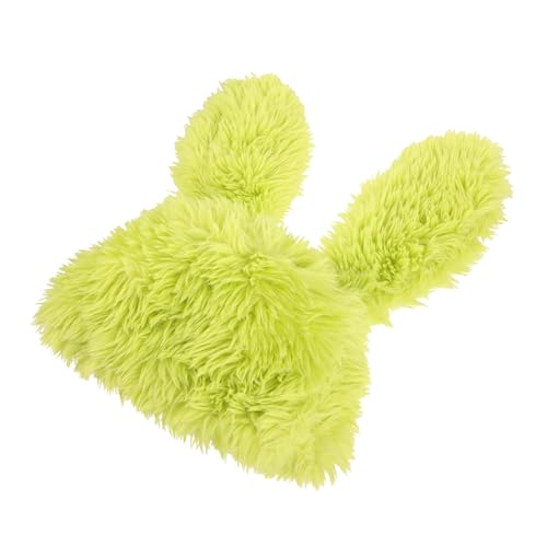 NOLITOY Plüsch Hasenmütze mit Langen Ohren Flauschiger Bunny Hut für Frauen Party und Karnevalkostüm Niedliche Mütze für Winter Festival Fotorequisit Vielseitiger Tierhut in Grün NOLITOY Plüsch Hasenmütze mit Langen Ohren Flauschiger Bunny Hut für Frauen Party und Karnevalkostüm Niedliche Mütze für Winter Festival Fotorequisit Vielseitiger Tierhut in Grün von NOLITOY