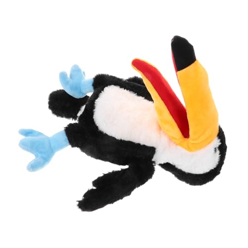 NOLITOY Plüsch Vogel Handpuppe für Weiches Kuscheliges Handspielzeug Kreative Tier Handpuppe Fördert Fantasie und Eltern Junge Mädchen Interaktion Waschbar Hohe Temperatur Geeignet NOLITOY Plüsch Vogel Handpuppe für Weiches Kuscheliges Handspielzeug Kreative Tier Handpuppe Fördert Fantasie und Eltern Junge Mädchen Interaktion Waschbar Hohe Temperatur Geeignet von NOLITOY