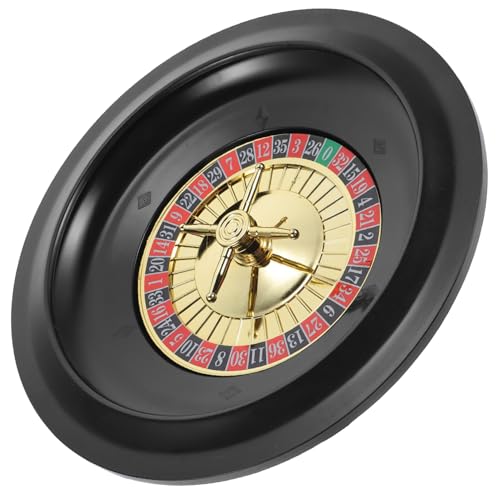 NOLITOY Poker Roulette Rotierendes Rad für Partys Kreatives für Russisches Roulette Praktische Spielrequisite Leicht zu Lagern Hochwertige Verarbeitung NOLITOY Poker Roulette Rotierendes Rad für Partys Kreatives für Russisches Roulette Praktische Spielrequisite Leicht zu Lagern Hochwertige Verarbeitung von NOLITOY