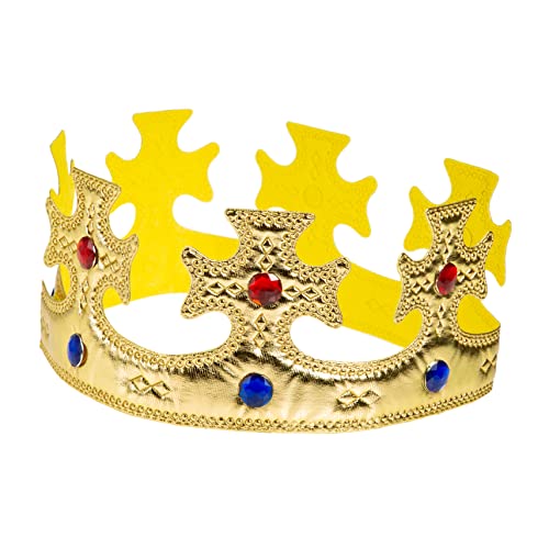 NOLITOY Für Jungen Goldene Prinzenkrone Für Geburtstagsfeiern Halloween-kostüme Und Rollenspiele Für Mädchen von NOLITOY