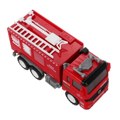 NOLITOY Pullback Feuerwehrspielzeug mit Realistischem Wasserversorgungssystem Kleines Inertial Feuerwehrauto aus Kindersicherem Kunststoff für Jungen und Mädchen zum Geburtstag NOLITOY Pullback Feuerwehrspielzeug mit Realistischem Wasserversorgungssystem Kleines Inertial Feuerwehrauto aus Kindersicherem Kunststoff für Jungen und Mädchen zum Geburtstag von NOLITOY