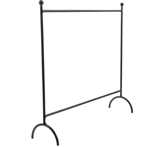 NOLITOY Puppen Kleiderständer aus Metall Stabiler Kleiderbügel für Puppen Praktischer Aufbewahrungsrack für Puppenmode Elegantes Puppenmöbel für Stilvolle Präsentation NOLITOY Puppen Kleiderständer aus Metall Stabiler Kleiderbügel für Puppen Praktischer Aufbewahrungsrack für Puppenmode Elegantes Puppenmöbel für Stilvolle Präsentation von NOLITOY