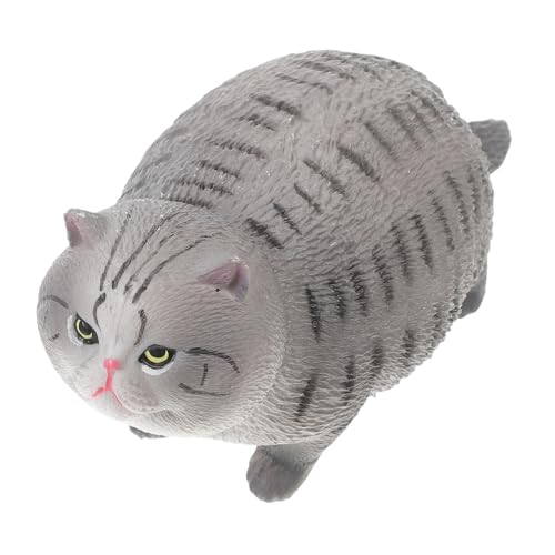 NOLITOY Realistische Kleine Katzenfigur aus Robustem Kunststoff Detailgetreues Kurzhaarkatzenmodell für Schreibtisch Wohnzimmer und Gartendekoration für Katzenliebhaber NOLITOY Realistische Kleine Katzenfigur aus Robustem Kunststoff Detailgetreues Kurzhaarkatzenmodell für Schreibtisch Wohnzimmer und Gartendekoration für Katzenliebhaber von NOLITOY