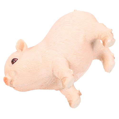 NOLITOY Realistische Resin Schwein Figur Miniatur Schweinemodell für Tischdeko Naturgetreu NOLITOY Realistische Resin Schwein Figur Miniatur Schweinemodell für Tischdeko Naturgetreu von NOLITOY
