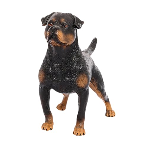 NOLITOY Realistische Rottweiler Figur aus Hochwertigem Kunststoff Lebensechtes Sicheres Deko Modell für Zuhause Büro Kinderzimmer Detailgetreues Robustes Hundespielzeug zur Dekoration NOLITOY Realistische Rottweiler Figur aus Hochwertigem Kunststoff Lebensechtes Sicheres Deko Modell für Zuhause Büro Kinderzimmer Detailgetreues Robustes Hundespielzeug zur Dekoration von NOLITOY