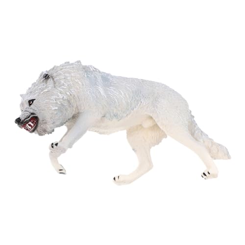 NOLITOY Realistische Wolf Figurine aus Abs Stehendes Wildlife Tiermodell Dekorativ für Kinderzimmer Garten und Tischdekoration Stabile Skulptur für Wohn und Outdoor Bereich NOLITOY Realistische Wolf Figurine aus Abs Stehendes Wildlife Tiermodell Dekorativ für Kinderzimmer Garten und Tischdekoration Stabile Skulptur für Wohn und Outdoor Bereich von NOLITOY