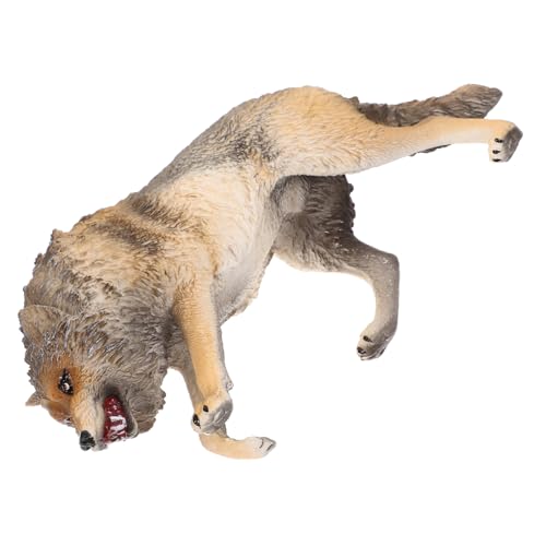 NOLITOY Realistische Wolf Statue Figur Wildlife Animal Ornament Dekoration für Garten Zuhause Büro Detaillierte North American Wolf Nachbildung für NOLITOY Realistische Wolf Statue Figur Wildlife Animal Ornament Dekoration für Garten Zuhause Büro Detaillierte North American Wolf Nachbildung für von NOLITOY