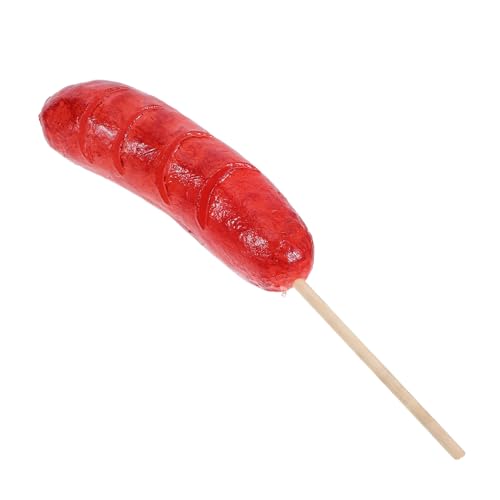 NOLITOY Realistisches Hot Dog Modell Detailgetreuer BBQ Wurst Nachbildung Künstliche Lebensmittel Deko für Party Küchen Eventdekoration Vielseitiger Fake Food Prop Leicht zu Reinigen NOLITOY Realistisches Hot Dog Modell Detailgetreuer BBQ Wurst Nachbildung Künstliche Lebensmittel Deko für Party Küchen Eventdekoration Vielseitiger Fake Food Prop Leicht zu Reinigen von NOLITOY