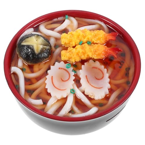 NOLITOY Realistisches Nudelmodell Kunstnudeln Miniatur Food Ornament Fotografie Requisite für Puppenhaus Küchendekor von NOLITOY