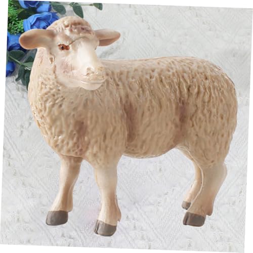 NOLITOY Realistisches Schafmodell Dekofigur aus Hochwertigem Material Lebensechte Nachbildung im Merino Stil Sicher und Detailgetreu als Zimmerornament und Pädagogisches NOLITOY Realistisches Schafmodell Dekofigur aus Hochwertigem Material Lebensechte Nachbildung im Merino Stil Sicher und Detailgetreu als Zimmerornament und Pädagogisches von NOLITOY