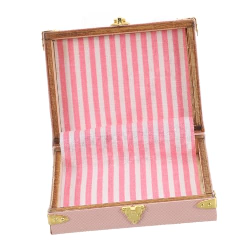 NOLITOY Retro Aufbewahrungsbox für Sammler Mini Reisekoffer für Figuren und Modellenthusiasten für Mikro Landschaftsdekoration und Kreative Displays NOLITOY Retro Aufbewahrungsbox für Sammler Mini Reisekoffer für Figuren und Modellenthusiasten für Mikro Landschaftsdekoration und Kreative Displays von NOLITOY