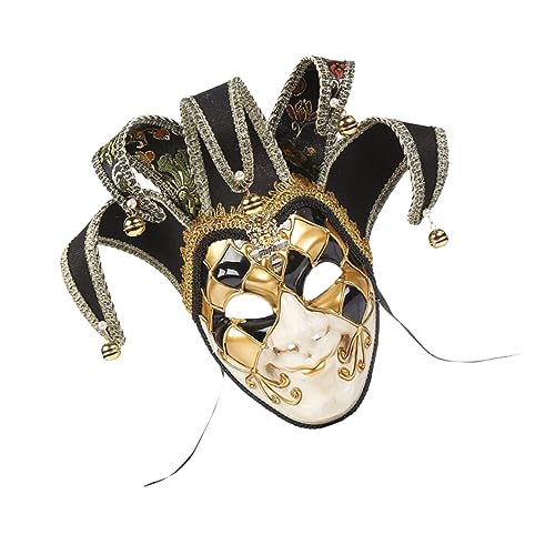 NOLITOY Venezianische Vollgesichtsmaske Venedig Vintage Maske Gesicht Männer Maskerade-maske Phantom Der Opernmaske Maskerade-party-dekorationen Gimp-maske Regeneration Italien Mann von NOLITOY