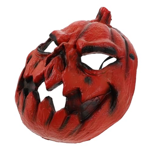 NOLITOY Scary Pumpkin Maske aus Pu-schaum Gruseliges Halloween Cosplay Requisit Realistisches Party Zubehör für Erwachsene Komfortabler Sitz für Horror Themenpartys NOLITOY Scary Pumpkin Maske aus Pu-schaum Gruseliges Halloween Cosplay Requisit Realistisches Party Zubehör für Erwachsene Komfortabler Sitz für Horror Themenpartys von NOLITOY