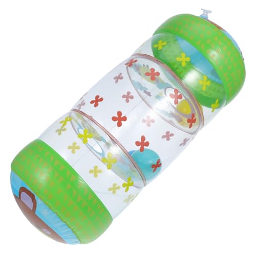 NOLITOY Sensorisches Krabbelspielzeug Für Babys: Aufblasbares Rollendes Glockenspielzeug Mit Beobachtungsfenster – Leichtes, Faltbares Design Für Spielen Drinnen Und Draußen NOLITOY Sensorisches Krabbelspielzeug Für Babys: Aufblasbares Rollendes Glockenspielzeug Mit Beobachtungsfenster – Leichtes, Faltbares Design Für Spielen Drinnen Und Draußen von NOLITOY