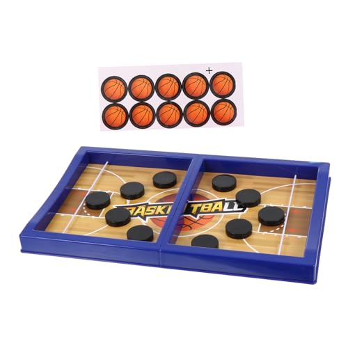 NOLITOY Sling Puck Spiel für Schnelles Gesellschaftsspiel Familienspiel Leichtes Tischspiel für Familienabende und Freunde von NOLITOY