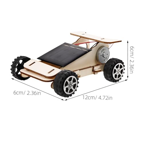NOLITOY Solarbetriebenes DIY Auto Bausatz für Kinderfreundliches Wissenschaftliches Experimentierspielzeug Sicherer Zusammenbau Fördert Selbstständiges Denken und Kreatives Basteln von NOLITOY