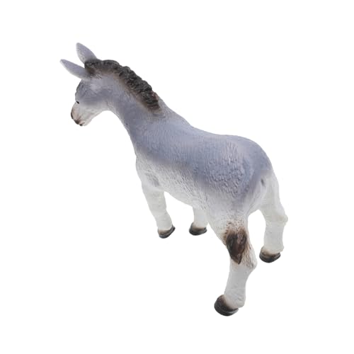 NOLITOY Stehendes Donkey Modell Realistische Bauernhoftierfigur aus Sicherem Material und Dekoration für Donkey Lebendige Farben und Details NOLITOY Stehendes Donkey Modell Realistische Bauernhoftierfigur aus Sicherem Material und Dekoration für Donkey Lebendige Farben und Details von NOLITOY
