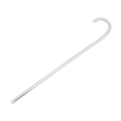 NOLITOY Tanzstock Silber Halloween Kostüm Requisite Cosplay Party Zubehör für Bühnenauftritte und Bauchtanz Dekoration NOLITOY Tanzstock Silber Halloween Kostüm Requisite Cosplay Party Zubehör für Bühnenauftritte und Bauchtanz Dekoration von NOLITOY