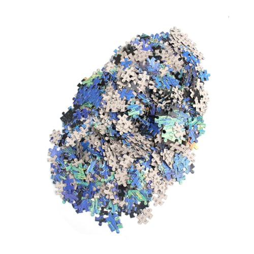 NOLITOY Teile Jigsaw Puzzle Ölbild Sternennacht Farbenfrohes Erwachsenen Kinderpuzzle ohne Rahmen Präzise Farbgenauigkeit und Passgenaue Teile für Kreativen Spielspaß von NOLITOY