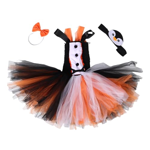 NOLITOY Teiliges Pinguin Kostüm mit Tüllrock Stirnband und Fliege Vielseitiges Pinguin Verkleidungskostüm für Kleinkinder für Halloween Geburtstagsfeiern und Bühnenauftritte NOLITOY Teiliges Pinguin Kostüm mit Tüllrock Stirnband und Fliege Vielseitiges Pinguin Verkleidungskostüm für Kleinkinder für Halloween Geburtstagsfeiern und Bühnenauftritte von NOLITOY