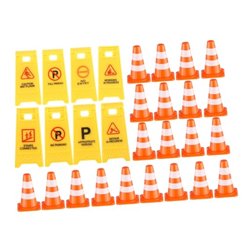 NOLITOY Teiliges Verkehrszeichen Spielset mit Leuchtenden Warnschildern und Orangen Abnehmbare Mini Verkehrsschilder für Fantasievolles und Spielerisches Lernen der Verkehrssicherheit NOLITOY Teiliges Verkehrszeichen Spielset mit Leuchtenden Warnschildern und Orangen Abnehmbare Mini Verkehrsschilder für Fantasievolles und Spielerisches Lernen der Verkehrssicherheit von NOLITOY