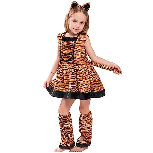 NOLITOY Tiger Kostüm Xl für Mädchen Langlebiges Bequemes Performance kostüm mit Kreativem Realistischem Design für Karneval Fasching Cosplay und Rollenspiele Altersgerecht Jahre NOLITOY Tiger Kostüm Xl für Mädchen Langlebiges Bequemes Performance kostüm mit Kreativem Realistischem Design für Karneval Fasching Cosplay und Rollenspiele Altersgerecht Jahre von NOLITOY