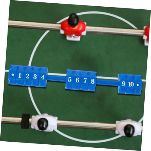 NOLITOY Tischfußball Score Indicator Zähler Langlebig Multifunktional für Freizeit und Profi Spieler Praktisches Design für Verbessertes Spielvergnügen und Einfache Punktezählung von NOLITOY