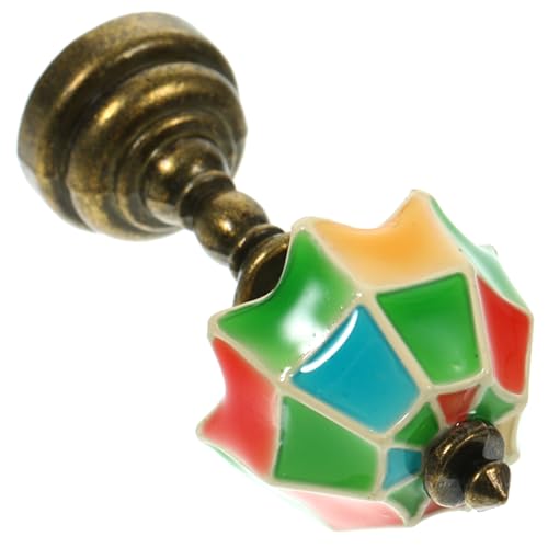 NOLITOY Tischlampe Retro für Puppenhaus Dekoration Vintage Nachttischlampe im Miniaturformat für Szenen und Puppenstube und Ansprechend Möbelaccessoires für Kreative Modelle von NOLITOY