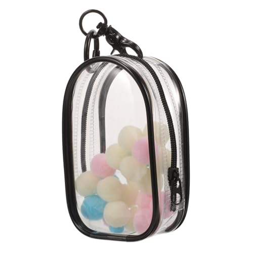 NOLITOY Transparente Puppen Aufbewahrungstasche Klein mit Praktischem Verschluss Tragbar und Staubgeschützt für Miniaturen Klare Sicht und Zuverlässiger Schutz Unterwegs NOLITOY Transparente Puppen Aufbewahrungstasche Klein mit Praktischem Verschluss Tragbar und Staubgeschützt für Miniaturen Klare Sicht und Zuverlässiger Schutz Unterwegs von NOLITOY