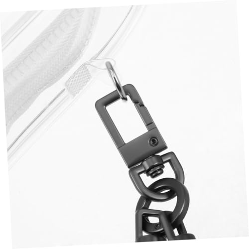 NOLITOY Transparente mit Reißverschluss Tragbare Puppe Aufbewahrung für Multifunktionale Organizer-Tasche mit Buntem Gewebeband für Schlüssel Handy und Mini-Figuren NOLITOY Transparente mit Reißverschluss Tragbare Puppe Aufbewahrung für Multifunktionale Organizer-Tasche mit Buntem Gewebeband für Schlüssel Handy und Mini-Figuren von NOLITOY