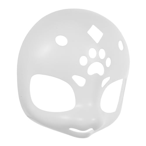 NOLITOY Unbemalte Plastik Fursuit Kopfbasis DIY Tiermasken Cosplay Maske für Halloween Karneval Kostüm Zubehör Naturgetreues Design für Kreative Faschingsverkleidung NOLITOY Unbemalte Plastik Fursuit Kopfbasis DIY Tiermasken Cosplay Maske für Halloween Karneval Kostüm Zubehör Naturgetreues Design für Kreative Faschingsverkleidung von NOLITOY