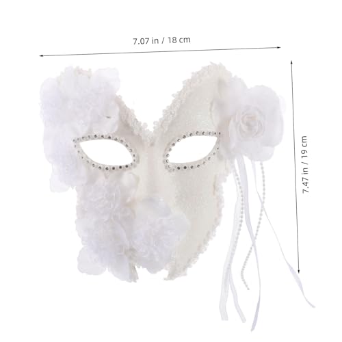 NOLITOY Venezianische Maske Fullface Unisex Spitzen Masquerade Maskeraden Kostüm Accessoire für Mardi Gras Halloween Karneval und Weihnachtsfeier NOLITOY Venezianische Maske Fullface Unisex Spitzen Masquerade Maskeraden Kostüm Accessoire für Mardi Gras Halloween Karneval und Weihnachtsfeier von NOLITOY