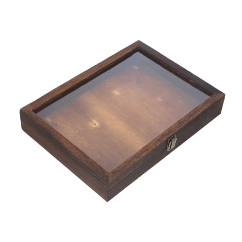 NOLITOY Vintage Musterbox Insektenjagd-Sets für Schmetterlingszuchtset Fallen Bug-Kit wandverkleidung wand polsterung Schmetterlinge Musterkoffer Schmetterlinge Vitrine Acryl Coffee von NOLITOY