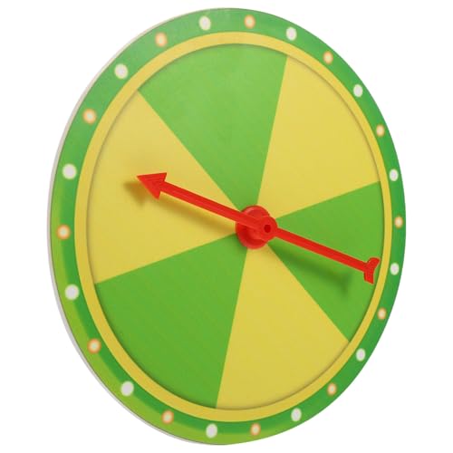 NOLITOY Wandhängendes Reusable Turntable zum Selbstgestalten mit Beschreibbarer Tragbar und Leicht für Party Büro und Heimgebrauch von NOLITOY