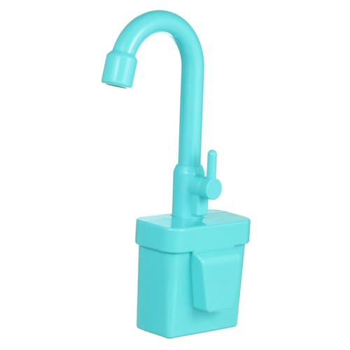 NOLITOY Wasserhahn Ersatz Drehbarer Küchen Wasserhahn Zubehör Robustes Kunststoff Küchen Waschbecken für Rollenspiel Realistische Wasserfunktion Blau NOLITOY Wasserhahn Ersatz Drehbarer Küchen Wasserhahn Zubehör Robustes Kunststoff Küchen Waschbecken für Rollenspiel Realistische Wasserfunktion Blau von NOLITOY