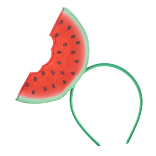 NOLITOY Wassermelonen Stirnband für Frauen Dreidimensionales Haarschmuck für Sommerfestivals Lustige Kostümpartys Fruchtige Themenfeiern Auffällig NOLITOY Wassermelonen Stirnband für Frauen Dreidimensionales Haarschmuck für Sommerfestivals Lustige Kostümpartys Fruchtige Themenfeiern Auffällig von NOLITOY