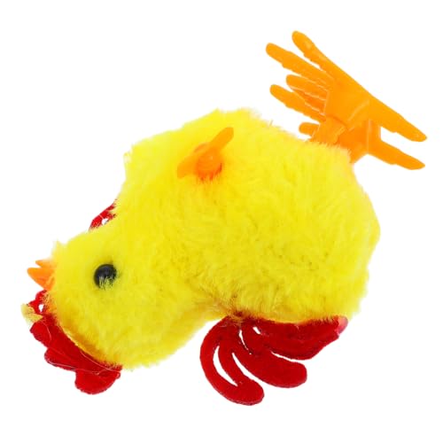 NOLITOY Wind up Huhn Gelb Aufziehmechanismus Springendes Plüschküken Für Ostern Eierjagd Kindergeburtstag Partygeschenke Kreatives Robust Interaktiv NOLITOY Wind up Huhn Gelb Aufziehmechanismus Springendes Plüschküken Für Ostern Eierjagd Kindergeburtstag Partygeschenke Kreatives Robust Interaktiv von NOLITOY