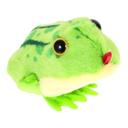 NOLITOY Wind up Lustiger Plüsch Frosch Springendes Tier mit Dickem Weichem Material Fördert Hand Auge koordination Kinderspielzeug für Party und Aktives NOLITOY Wind up Lustiger Plüsch Frosch Springendes Tier mit Dickem Weichem Material Fördert Hand Auge koordination Kinderspielzeug für Party und Aktives von NOLITOY