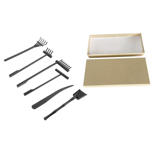 NOLITOY Zen Garten Set Kompakt und Dekorativ Sandzeichner für Schreibtisch Entspannendes Zen Werkzeug für Meditation und Kreative Gestaltung für Büro Zuhause Teestube Bücherregal NOLITOY Zen Garten Set Kompakt und Dekorativ Sandzeichner für Schreibtisch Entspannendes Zen Werkzeug für Meditation und Kreative Gestaltung für Büro Zuhause Teestube Bücherregal von NOLITOY