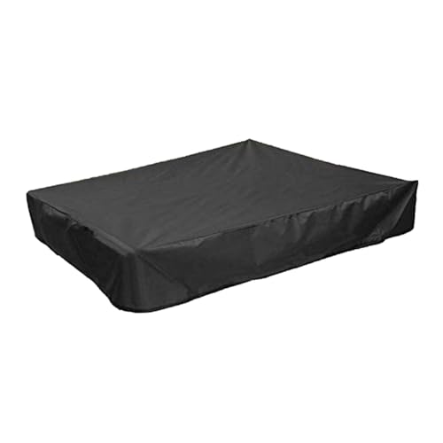 NOLITOY wasserdichte Sandkastenabdeckung mit Kordelzug Quadratisch Wetterfeste Outdoor Schutzplane für Sandpit und Kleinen Pool Staubdicht Installieren von NOLITOY